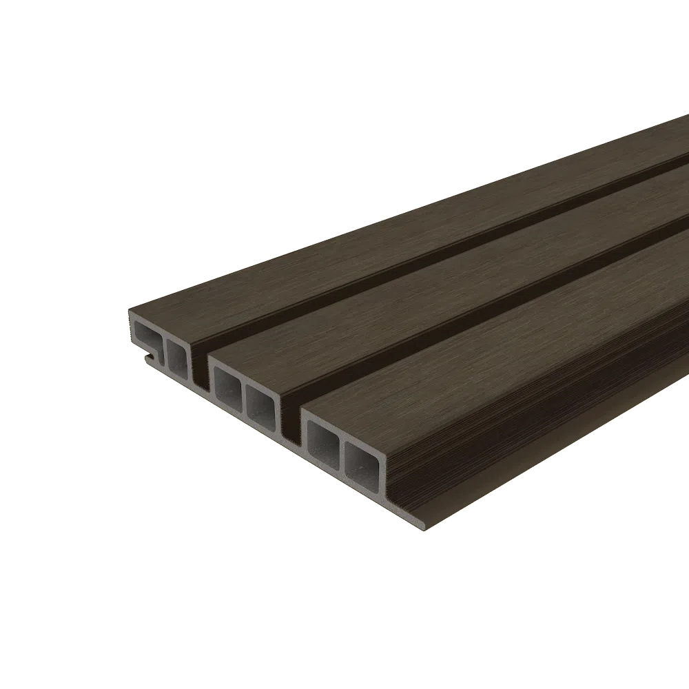 Newtechwood Castellation Cladding 50mm Rib 196 x 25mm (5.4m)