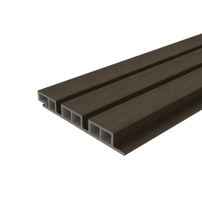 Newtechwood Castellation Cladding 50mm Rib 196 x 25mm (5.4m)