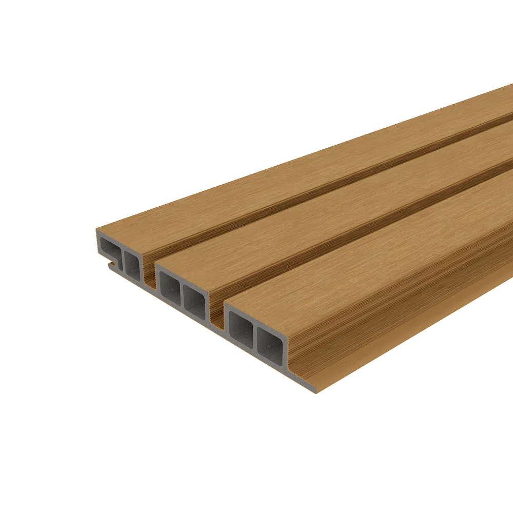 Newtechwood Castellation Cladding 50mm Rib 196 x 25mm (5.4m)