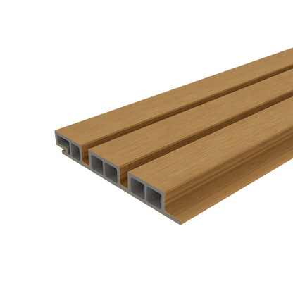 Newtechwood Castellation Cladding 50mm Rib 196 x 25mm (5.4m)