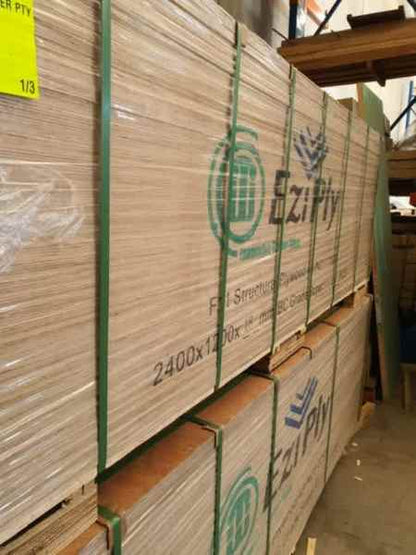 BC Grade 18mm Structural Plywood F11
