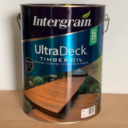 INTERGRAIN ULTRA DECK TIMBER OIL 10L (NATURAL)