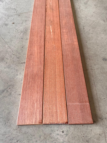 Pacific Red Hardwood Decking (Price Per Linear Meter)