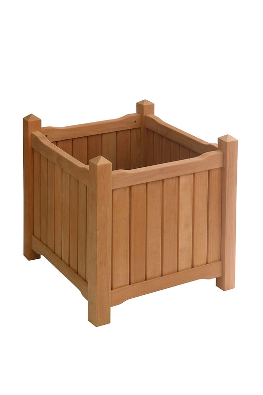 Bangkirai Planter box Victorian (Flat Pack) 49 x 49 x 49 cm