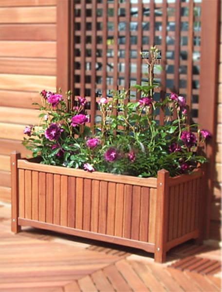 HARDWOOD PLANTER BOXES